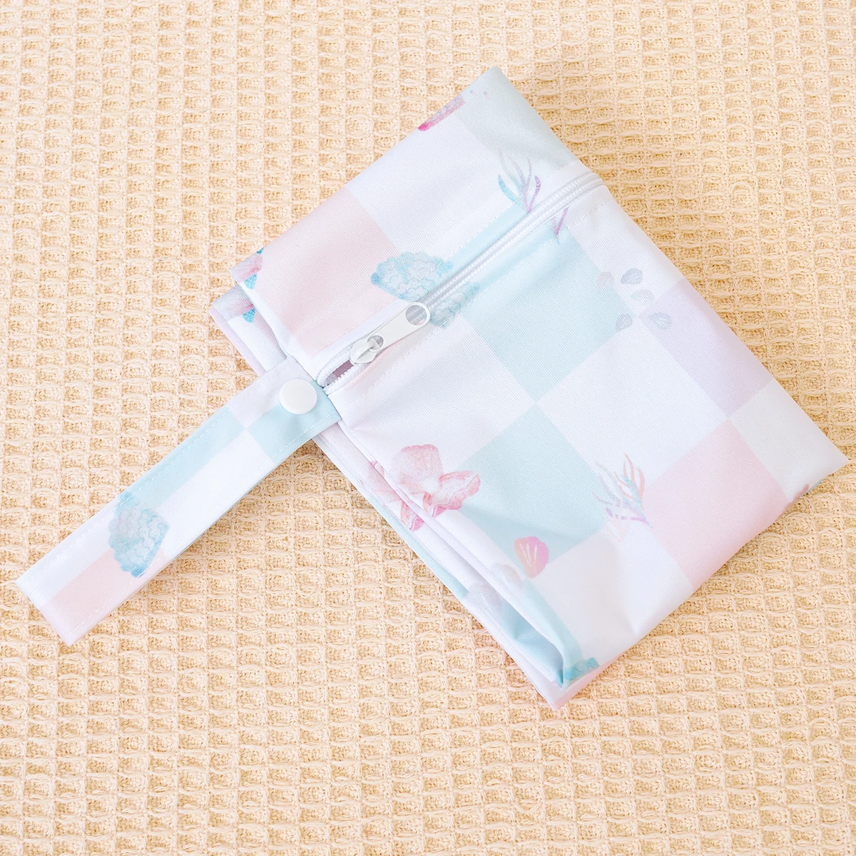 Kangobaby #My Soft Life# New 2pcs Set Washable Reusable Baby Blanket Storage Bag Easy Carry Multifunctional Travel Bag