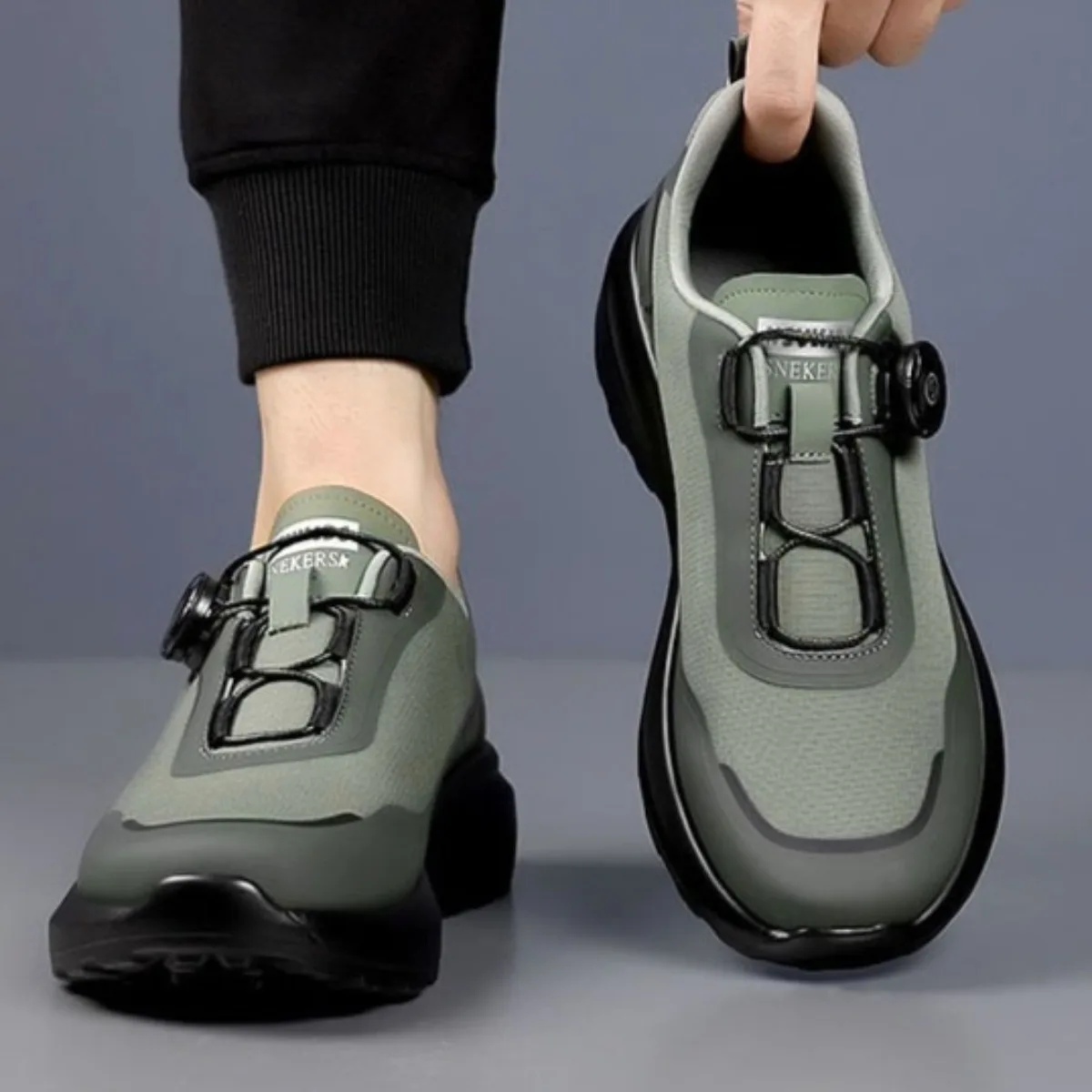 

Men's Breathable Mesh Hiking Shoes - Non-Slip Wear Outdoor Climbing Shoes, Comfortable Walking Sneakers for Travel & Daily Use