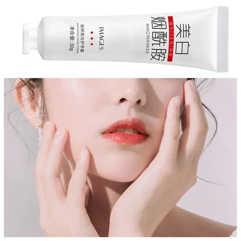 

Nicotinamide Hand Cream Anti-Aging Natural Hand Skin Cream Moisturzing Whitening Smoothing Cream Dry Skin Care Cuticle Oil