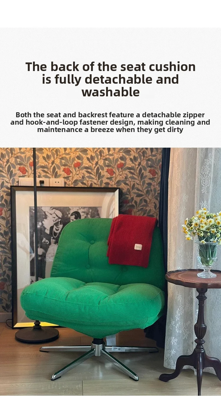 Light Luxury, Single, Medieval, Lazy, High-end, Living Room, Seat, Leisure Chair, Sofa, Chair