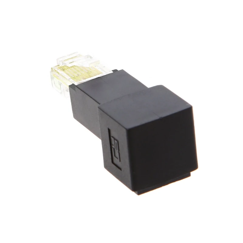 Acoplador RJ45, Conectores red extensión Ethernet del acoplador Cat5e RJ45 para Cat5e