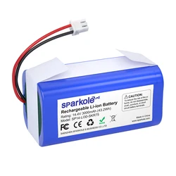 14.4V 3000mAh RVBAT850 Battery for Shark Ion R75 R85 RV850 RV850C AV751 AV752 AV753 RV761 Vacuum Cleaners Lithium Ion Battery