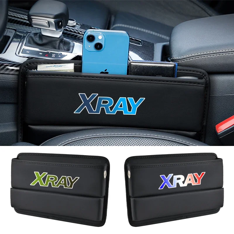 Car Seat Gap Organizer Seat Side Bag For lada-XRAY 2023 Reserved Charging Cable Hole Car Accessori