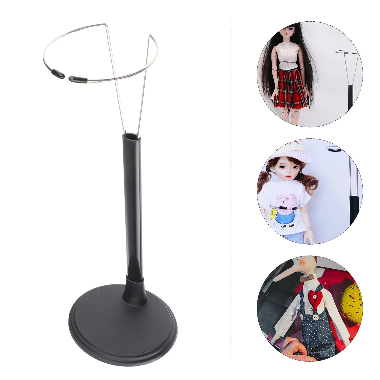 

2 Pcs Support Frame Mannequin Digger Toys Stand Storage Rack Creative Wire Clothing Display Portable Child Baby