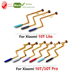 Fingerprint For Xiaomi Mi 10T Mi10T Pro Lite M2007J3SY ID Home Button Fingerprint Menu Return Key Sensor Flex Cable