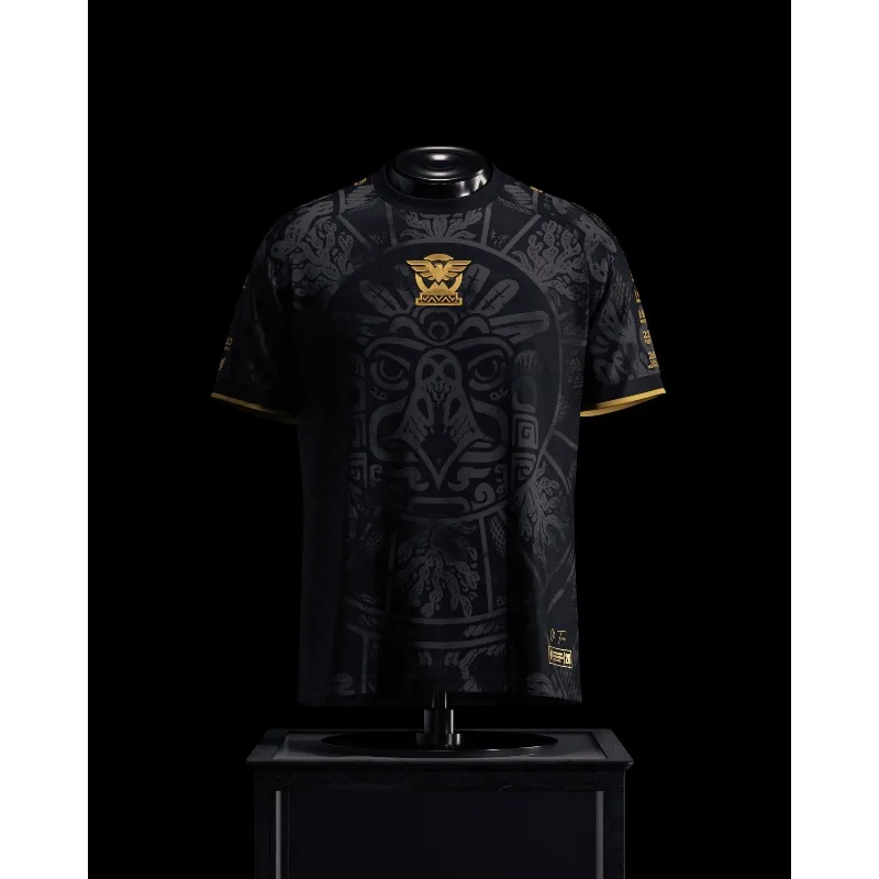 Image of Für Weltfußballveranstaltungen geeignet, Mexikos Kreatives Konzept-Trikot, Sommertrikot für Einzelnutzung, 3D-gedruckt