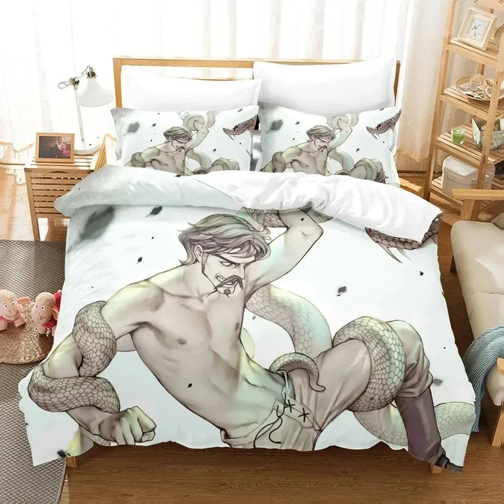 

Luxury New 3D Print Anime Ranking of Kings Bojji Bedding Set Boys Girls Twin Queen Size Duvet Cover Pillowcase Bed Kids Adult