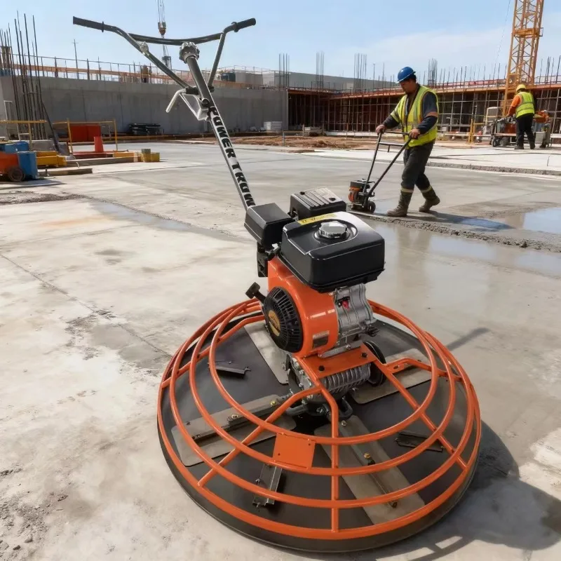 Road construction tools and equipment Power spatula Concrete finishing machine