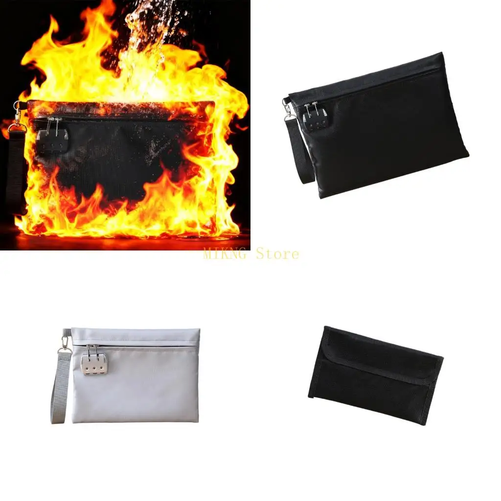 

Secure Fireproof Portfolios Folders Spacious Interior for Office Supplies Storage best sale