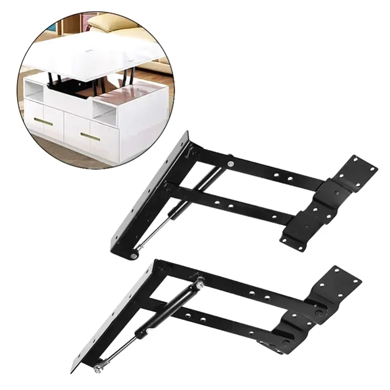 للطي الهيدروليكية الهواء دعم رفع قضيب متعدد الوظائف طاولة القهوة سطح المكتب الرافعات 2 قطعة الأجهزة والأثاث