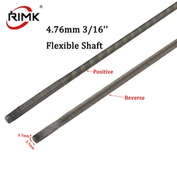 RC Boat High Quality 4.76mm 3/16'' Flexible Shaft Positive/Reverse Length 250/300/400/500mm Left/Right Flexible Axle For RC Boat