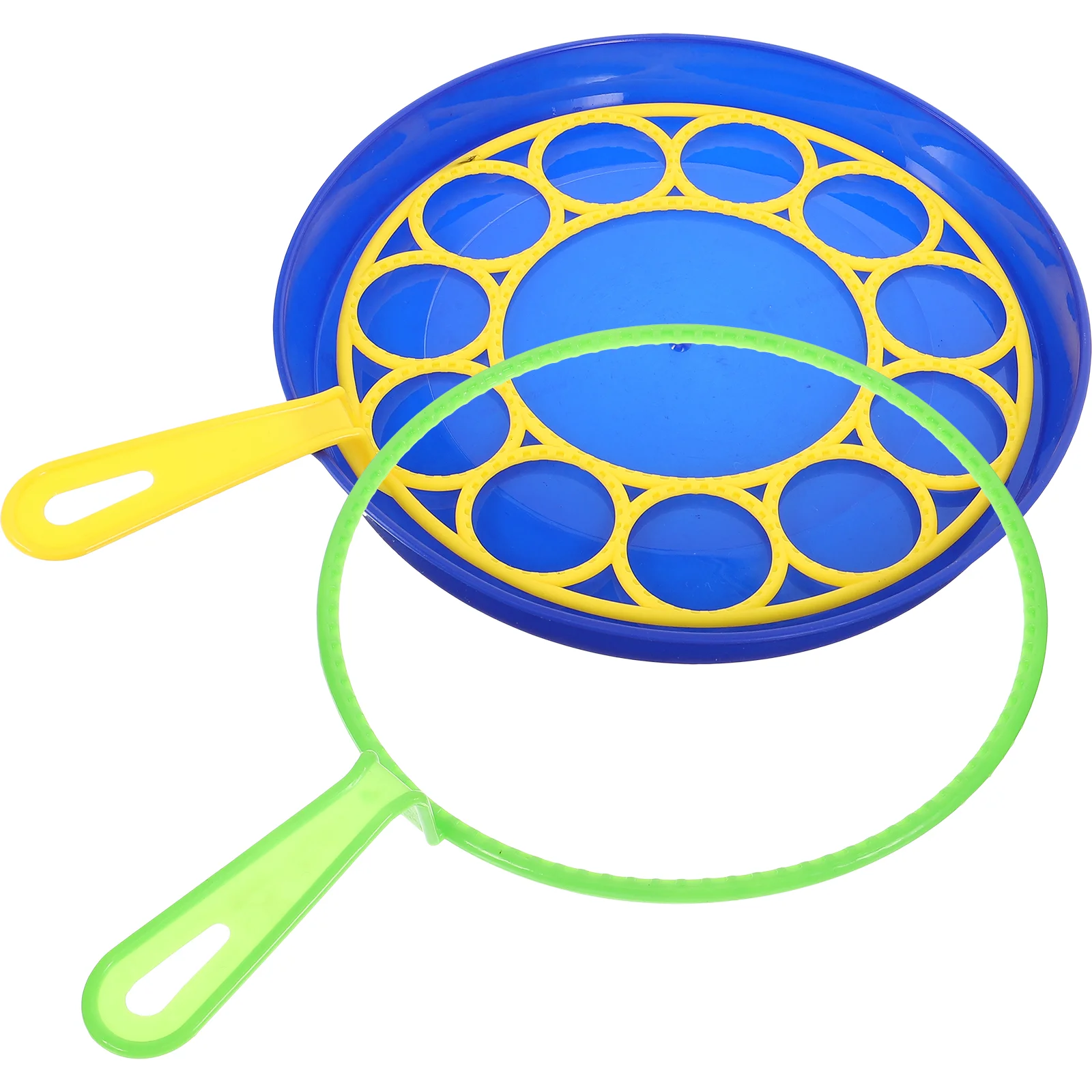 2 Bubble Wands Set Large Bubble Maker ABS Material Kids Outdoor Toy Reusable Fun Birthday Parties Beach Vacations Family