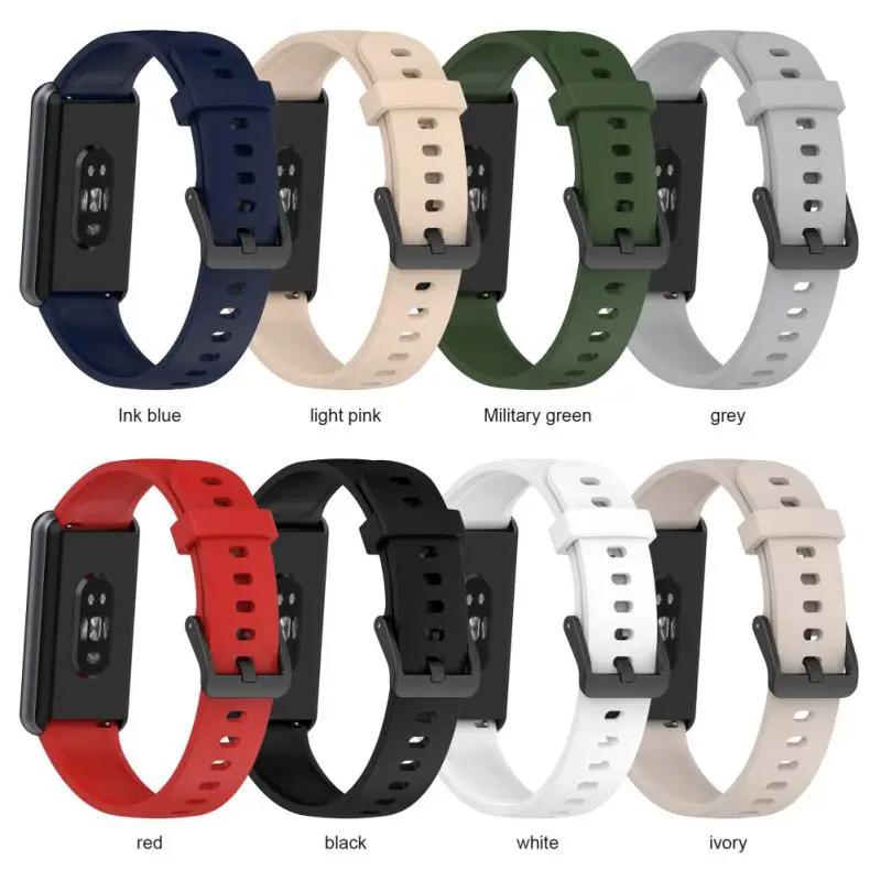 Sports Silicone Strap Band Bracelet Sweat-proof Smart Accessories For Realme Band2 Replacement Wristband 18mm Waterproof