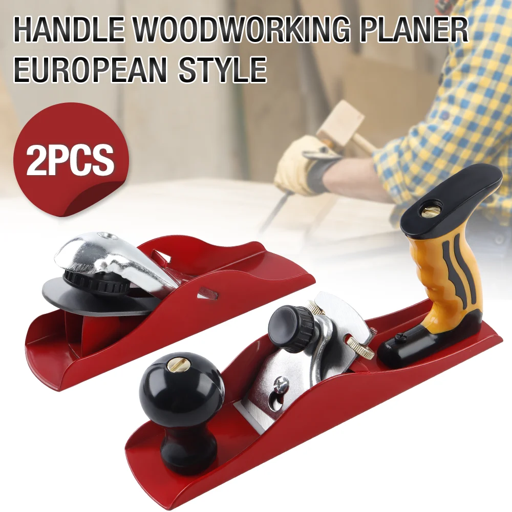 

2-IN-1 Woodworking Hand Push Deburring Trimming Plane Alloy Steel Blade Carpenter DIY Model Making Planer for Smoothing Trimming