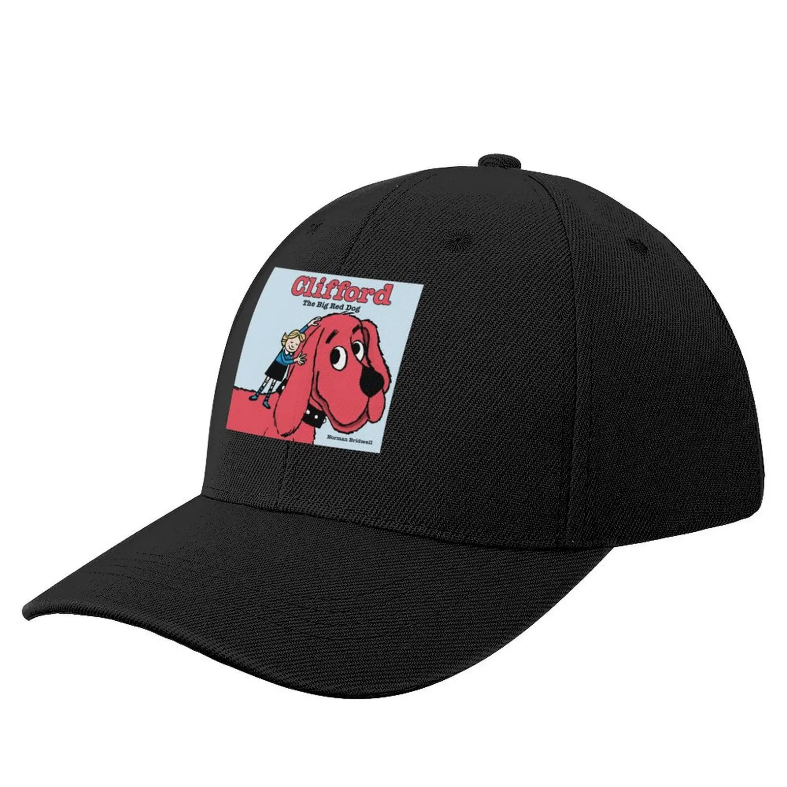 Clifford the Big Red Dog Baseball Cap fishing hat Sun Hat For Children Thermal Visor Women Hats Men's