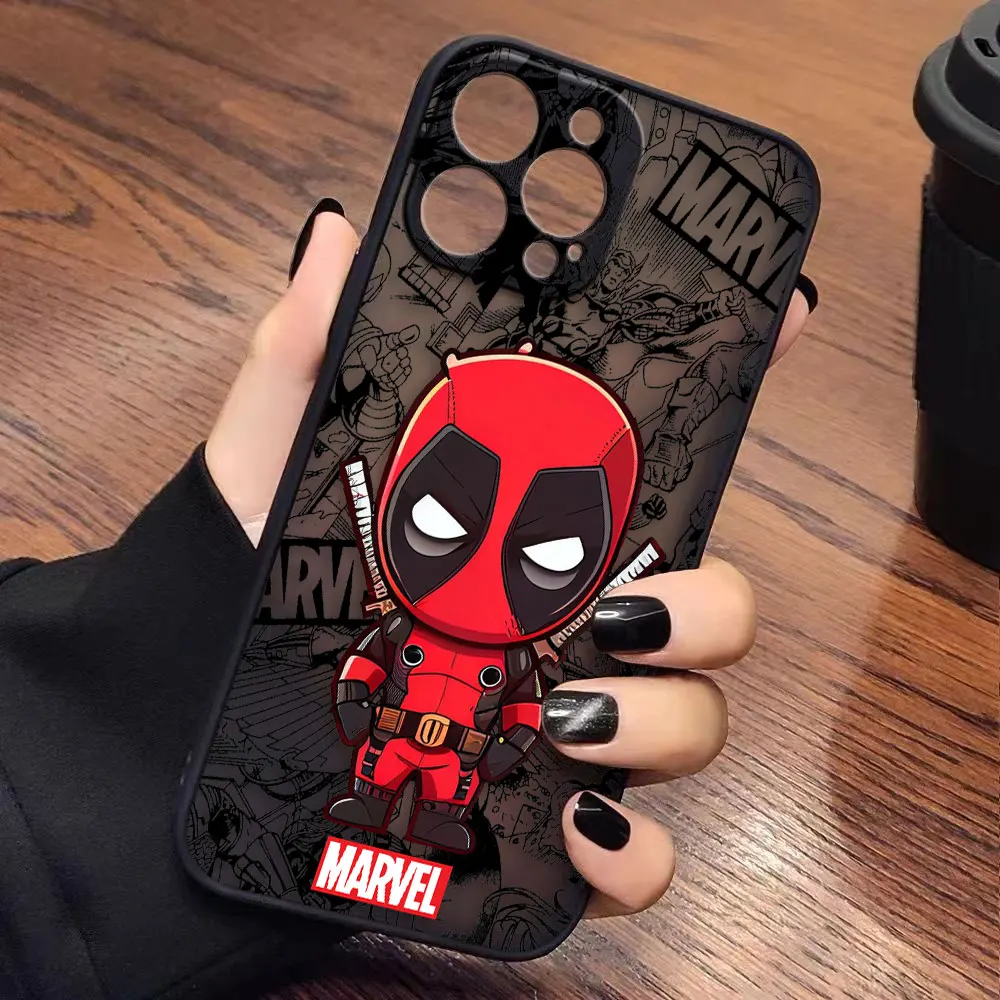 Marvel Iron Spider Man Groot Venom Matte Case For Samsung Galaxy NOTE 20 10 9 8 M53 M52 M51 M32 M30S M23 A05S A05 A04 A03S Case