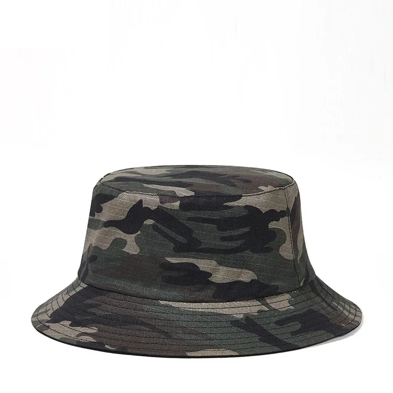 2024 Camouflage Bucket Hat for Men Casual Cotton Fisherman Cap Outdoor Sports Hunting Hat Women Gorro Fishing Hats