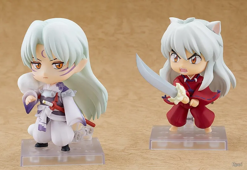 Good Smile Nendoroid GSC 1300 1514 1536 1537 1735 1736 InuYasha Sesshoumaru Higurashi Kagome Kikyou Miroku Sango 10CM Original