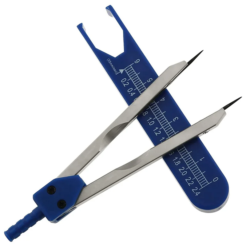 GTBL 8Pc Deluxe EKG ECG Enfermeira ou Paquímetro Régua de desenho para medição de eletrocardiografias