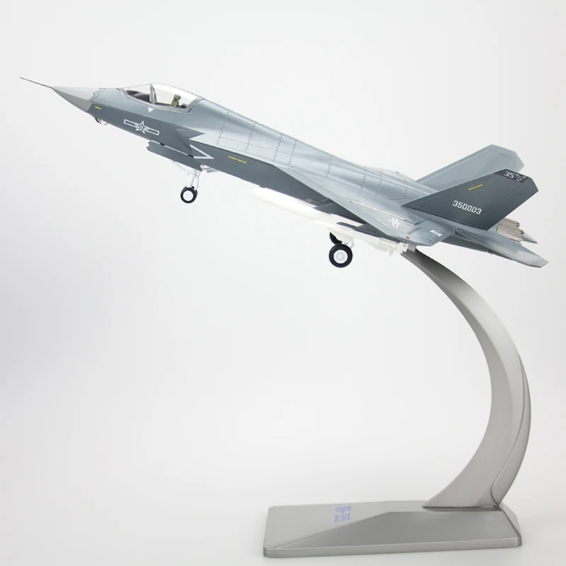 

1:48 Air Force J-35 Warplane Alloy & Plastic Simulation Model Gift Collection Decorative Toy Diecast