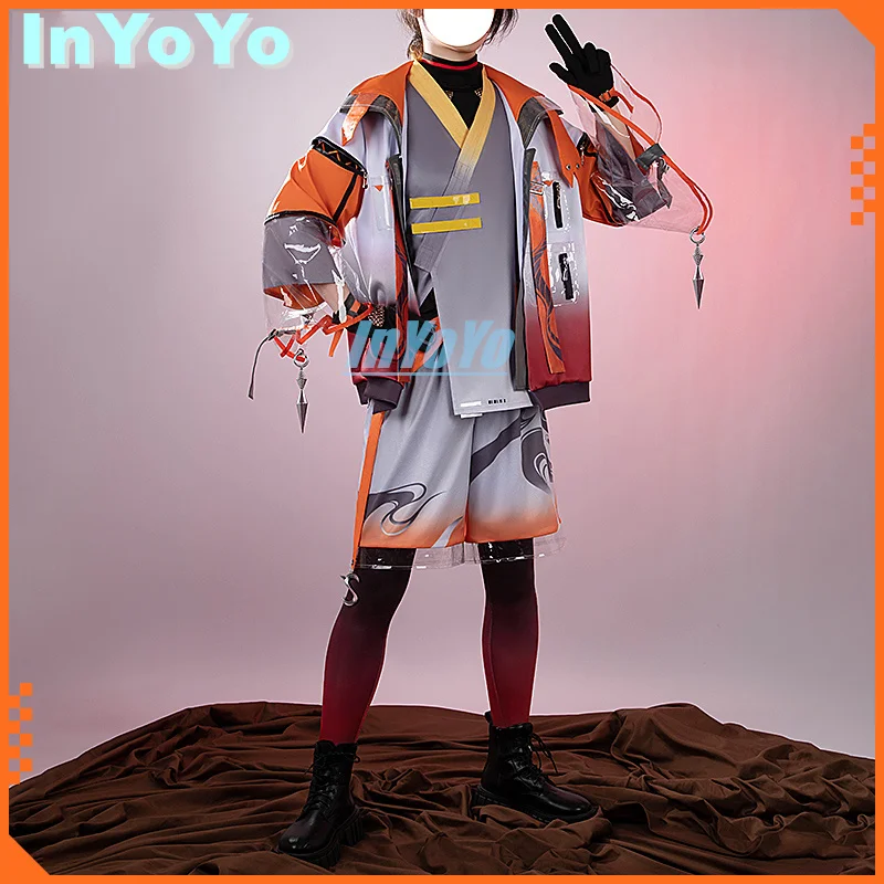 InYoYo Kitami Yusei Cosplay Vtuber Nijisanji 3SKM Costume Game Suit Handsome Uniform Halloween Carnival Party Outfit Men New