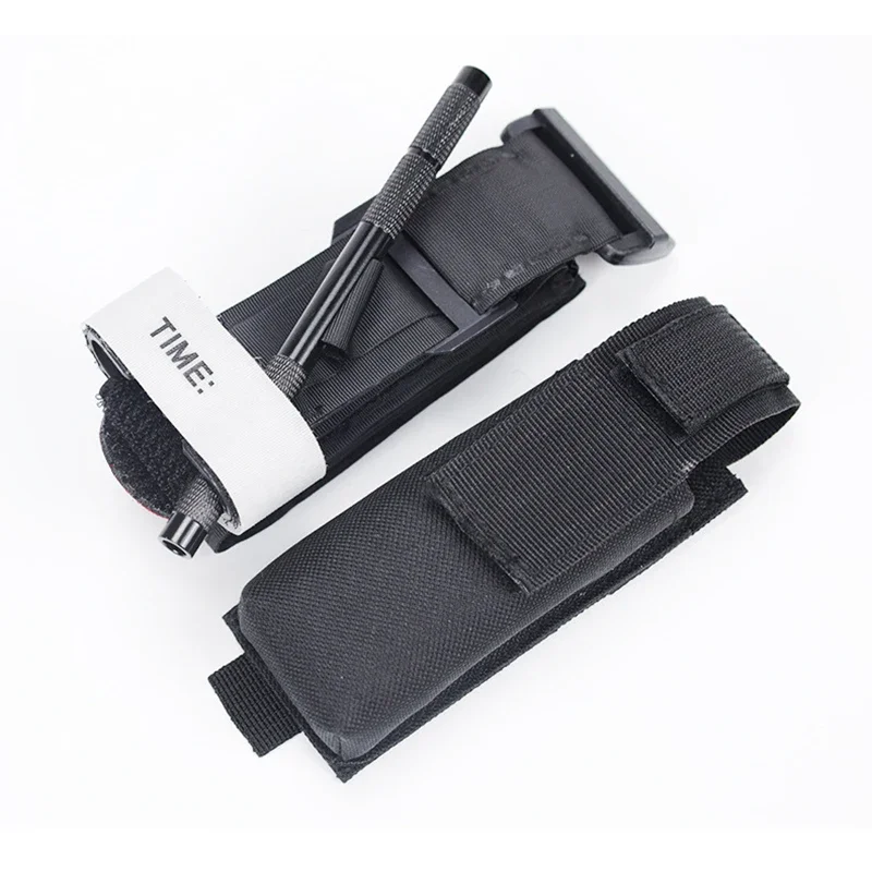 Tourniquet rotatif tactique CAT, tige en alliage d'aluminium pour premiers secours, équipement de survie, randonnée, camping, kit de sauvetage militaire Molle