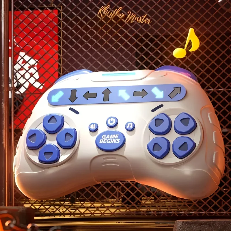 Gioco interattivo per la danza delle dita: console di gioco Rhythm Master Pocket Dance a spinta rapida, gioco di rilassamento con indicatore di direzione