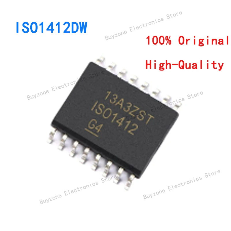 5pcs/lot ISO1412DW ISO1412 SOP-16 Digital Isolator Transceiver Arduino Nano DIY Kit Electronics IC