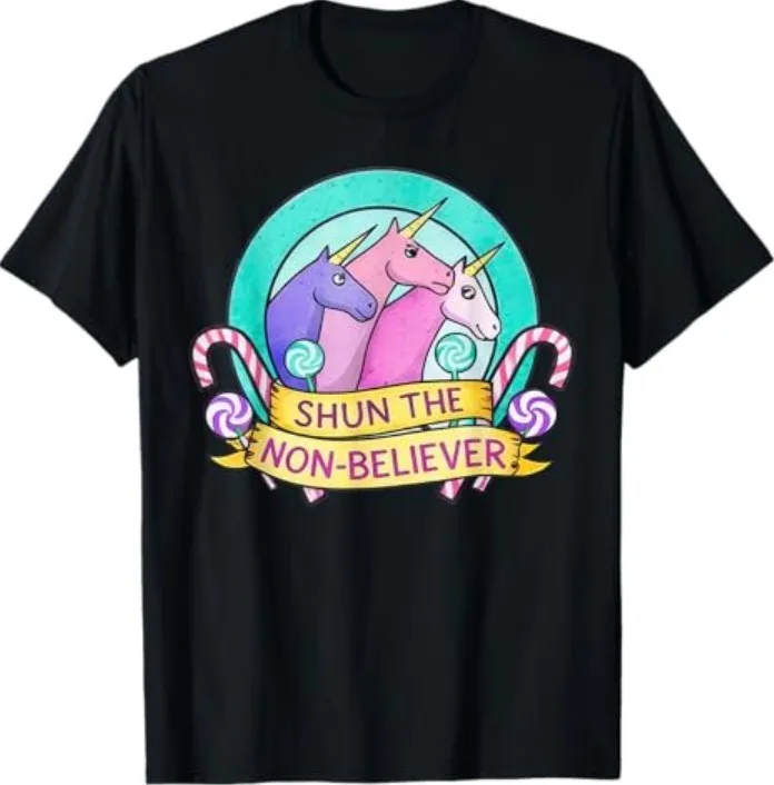Unicorn Pastel Meme Tee – Playful & Bold Statement Shirt