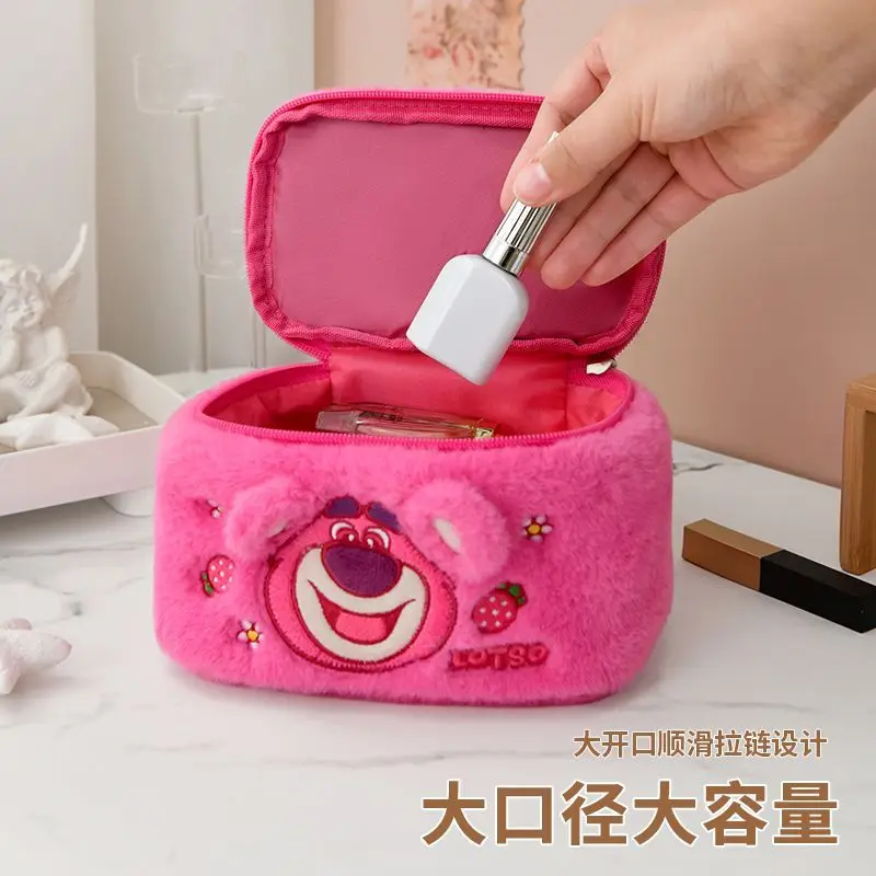 Disney ZooTopia mignon Judy Hopps trousse de maquillage dessin animé fermeture éclair point sac de rangement Lotso grande capacité voyage trousse de toilette fille cadeau