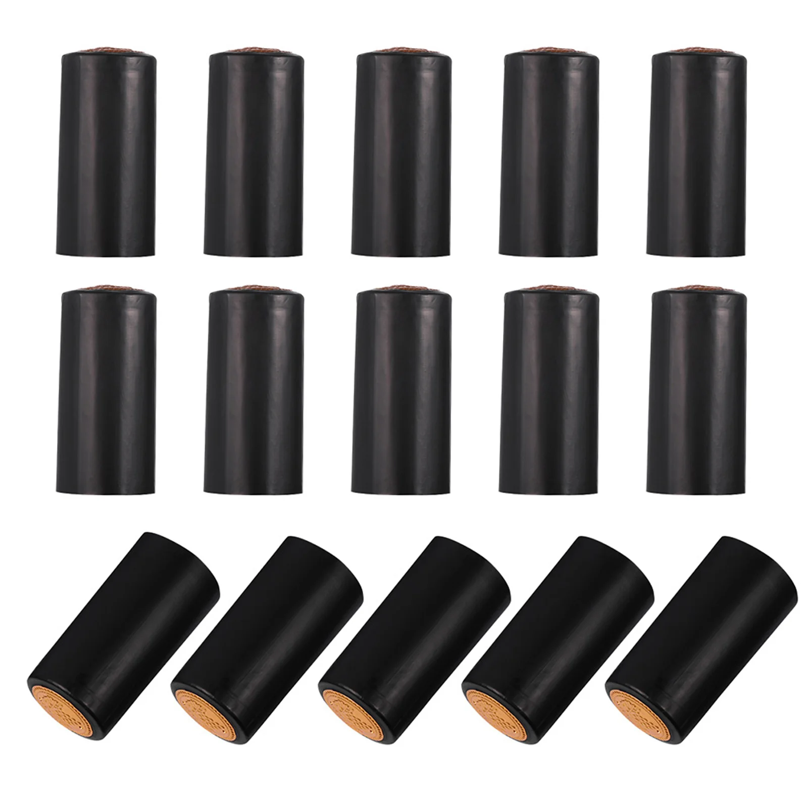 

50Pcs Wine Bottle Shrink Capsule Heat Shrink Caps Easy Open Tear Off Tabs for Wine Bottles Home Kitchen Party Favors