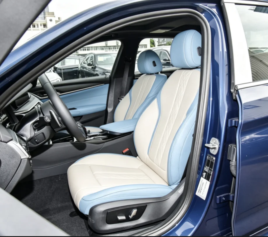 Für BMW G30 2018~2020 Maßgefertigte Autositzbezüge Luxuriöses Nappaleder 100% Passgenau Innenraumzubehör 360 ° Vollständige Abdeckung – Detail 6