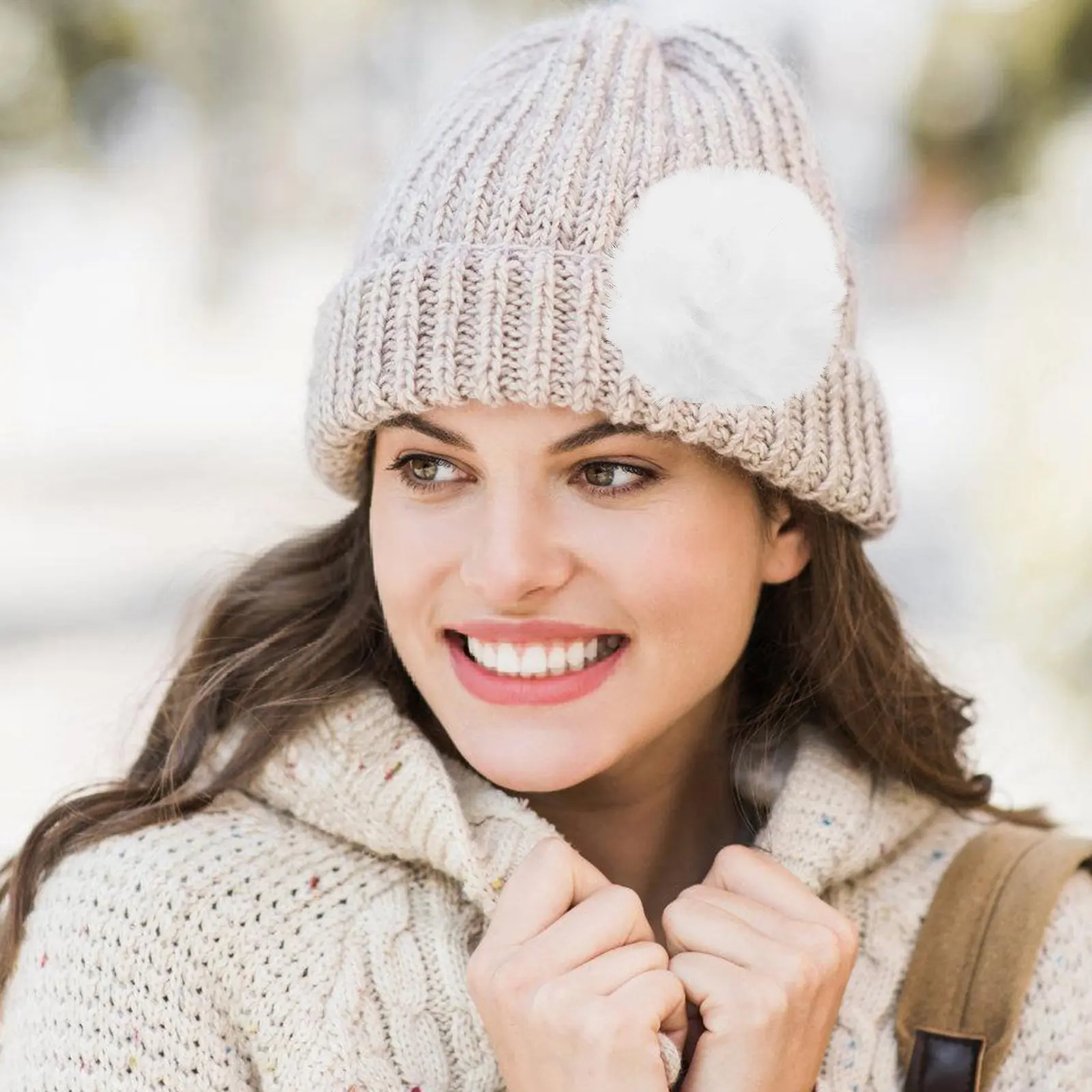 

10 шт. Металлические булавки-хвосты кролика с мягкими шариками, аксессуар для костюма, украшение для вечеринок и косплея для женщин и взрослых, белый хвост кролика