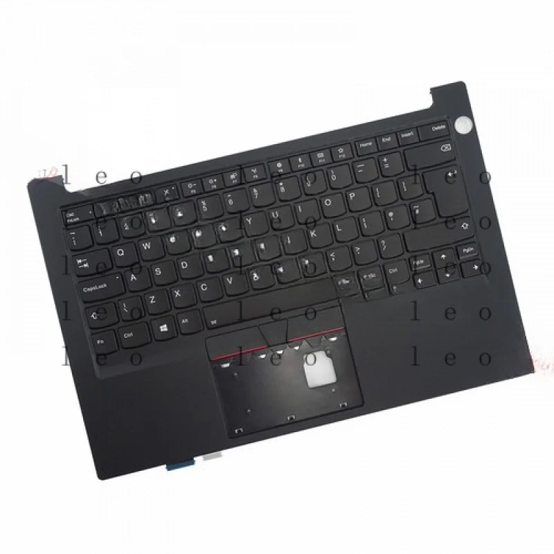 

HH UK Layout Backlit Palmrest With Black Keyboard For Lenovo ThinkPad E14 Gen1