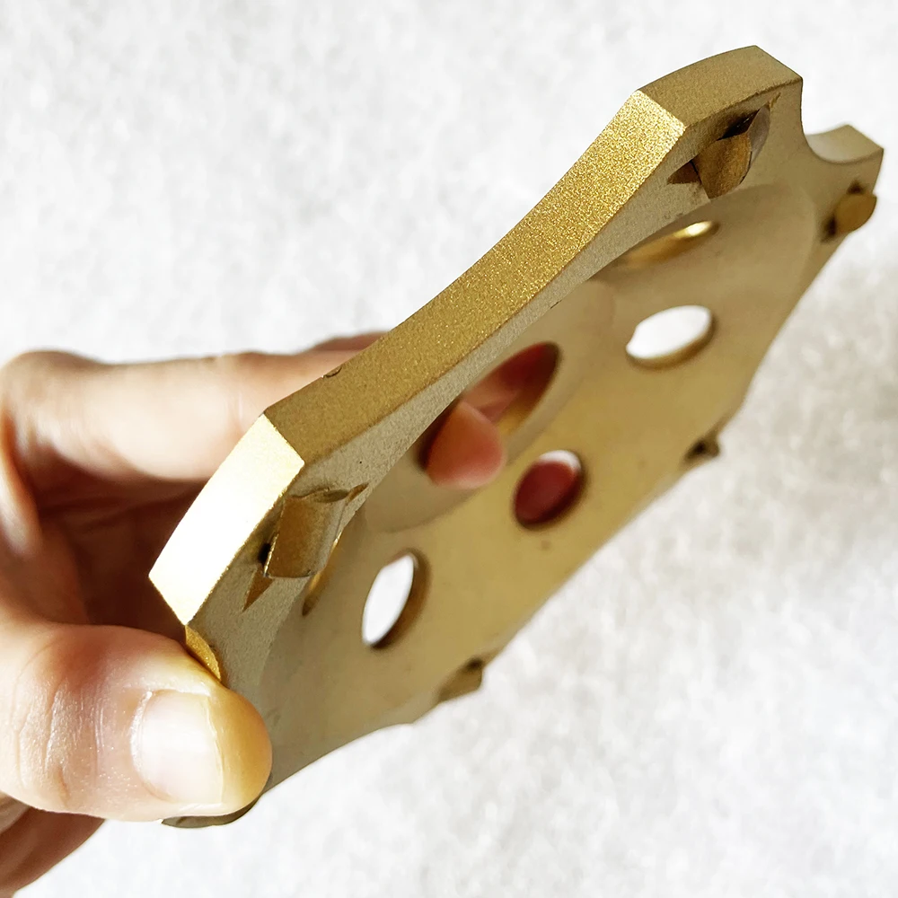 130mm円形t4-pcd研削砥石ダイヤモンド研磨ディスク研削ブロック、コンクリート床、大理石、花崗岩の研磨用