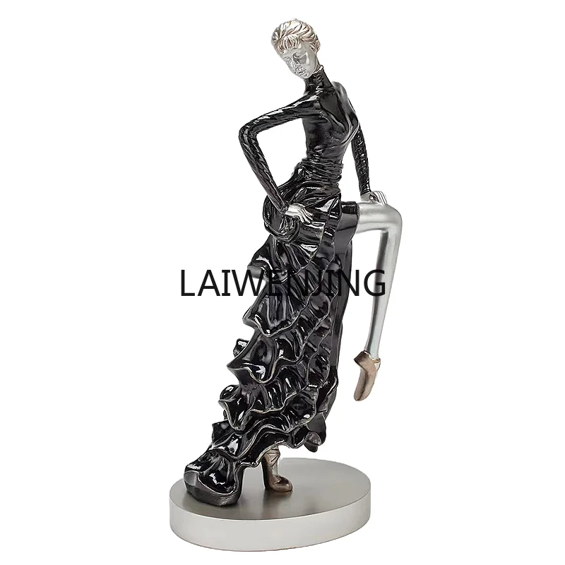 

MJY Creative Ornament Fiberglass Figure Entrance Art Decorative Sculpture in Living Room