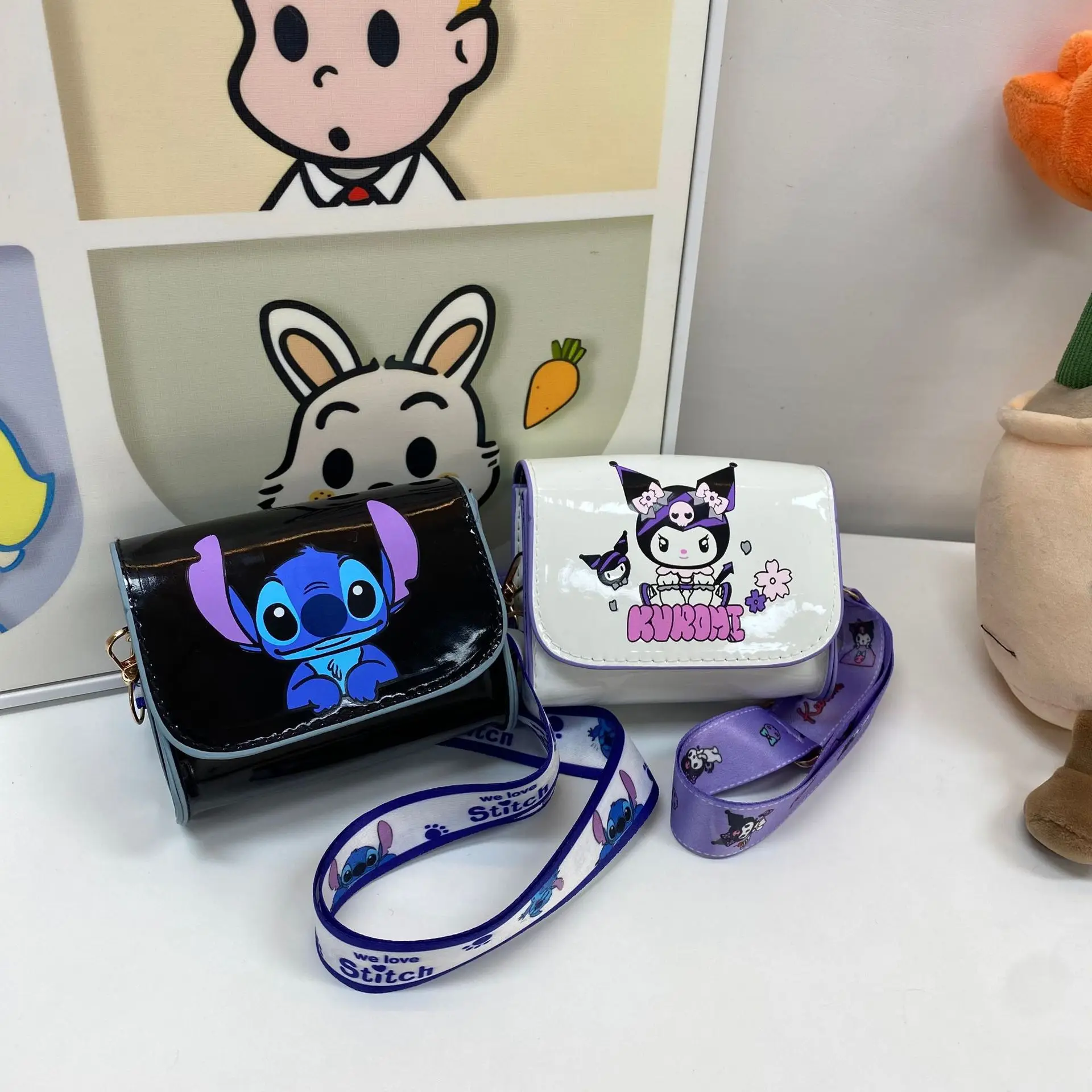 2025 Fashion Backpack Anime Peripheral Toy Children Shoulder Crossover Cartoon Cute Explosive Accessories Girl Bag Birthday Gift