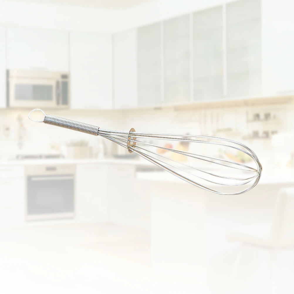 

Balloon Wire Steel Beater Blender Whisk Egg Frother Egg Frother Manual Beater Blender Sauce Mixer Kitchen Tool