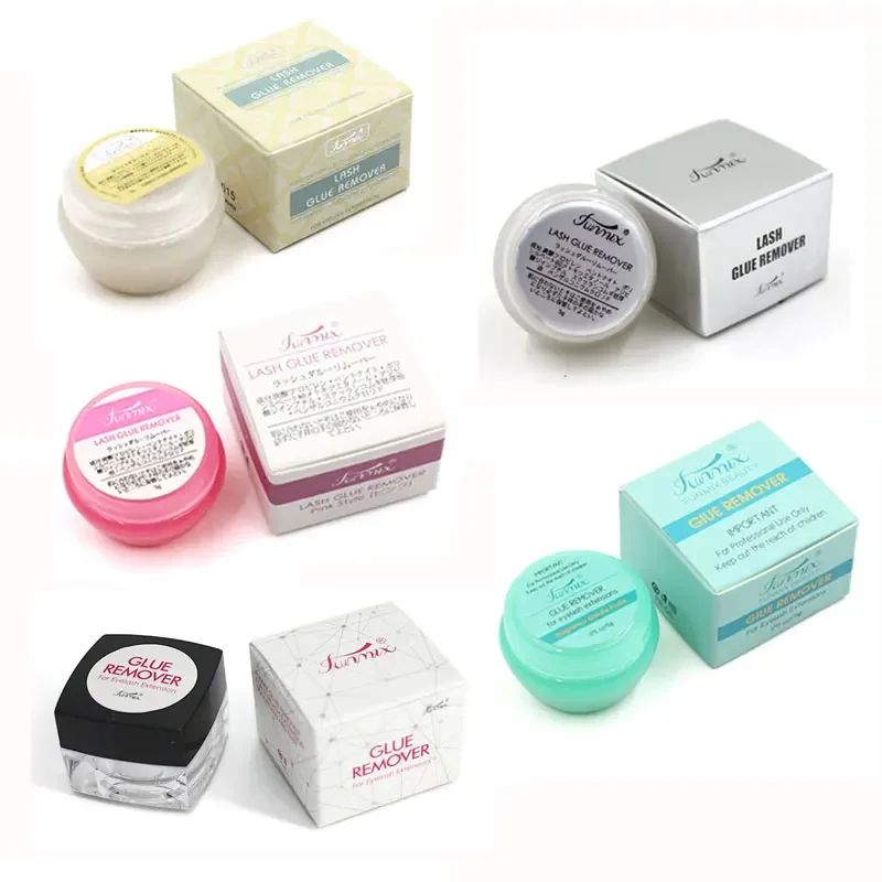 

5Types 5g Fruit Flavour Eyelash Glue Remover Cream Zero Stimulation Quick Removing Fragrancy Smell Lash Extension Makeup Tool