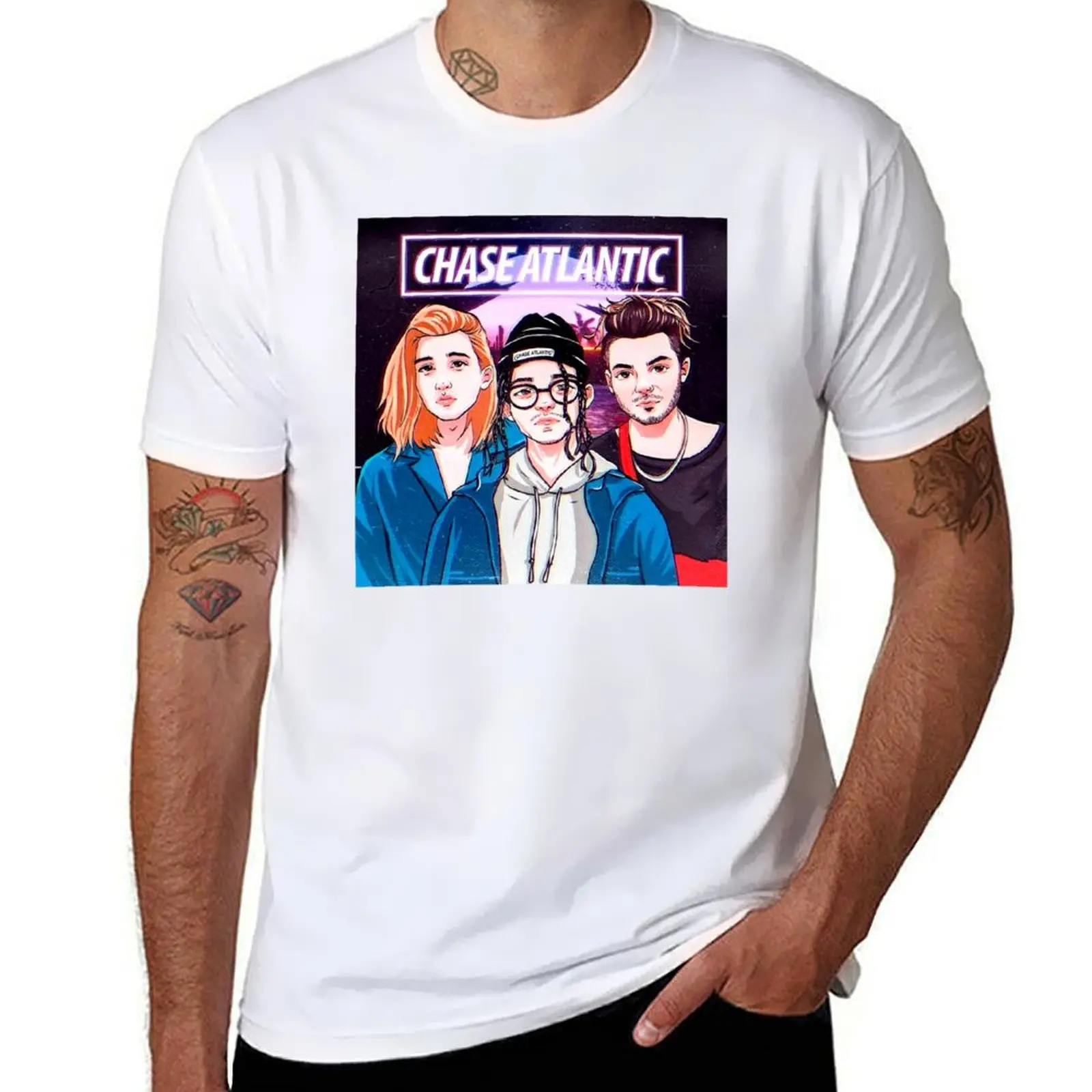 Chase atlantic Art T-Shirt funny t shirts cotton cotton t shirt man T-Shirt