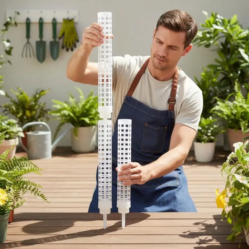 

Plant Climbing Frame Extendable Plant Moss Poles 2 Sizes for Indoor Plants Climbing Support Easy Shaping