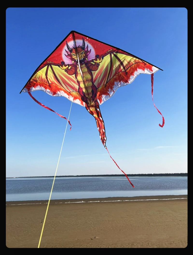 free shipping new kites flying children kites dragon kites outdoor toys for kids kite factory weifang eagle winds kites koi fun