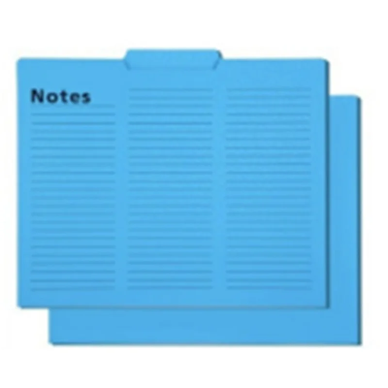 

Home Office Storage, Manila Color Folder, Office Information Storage Book, Folder, 16 Sheets 8 Colors