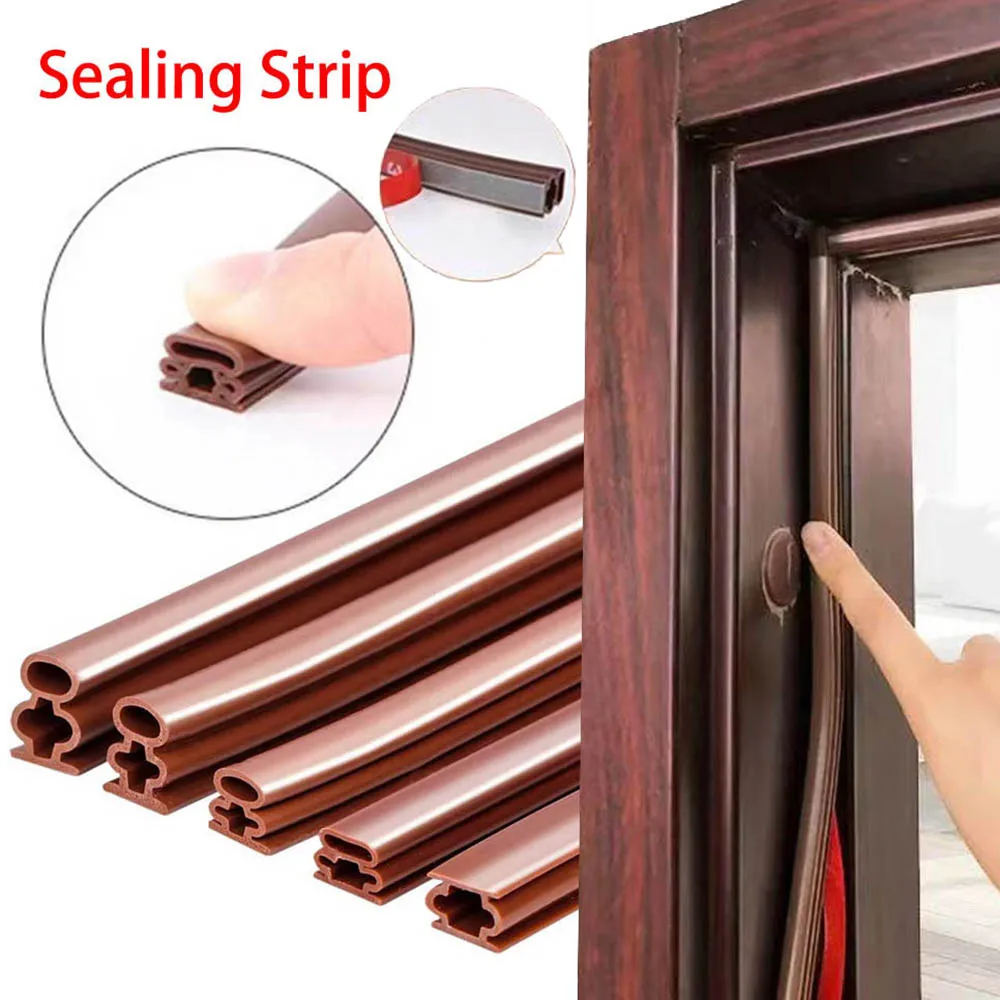 6 Meter Silikonkautschuk-Dichtungsstreifen Crash 10 x 6/8/10/12/15 mm schalldichter Tür-Tanga-Streifen Sicherheitstür/Fenster versiegelter Schlitztyp