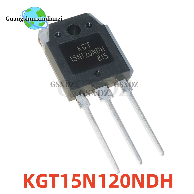 10PCS Brand new Original KGT15N120NDH 15N120NDH 15A1200V induction cooker IGBT tube TO-3P spot order