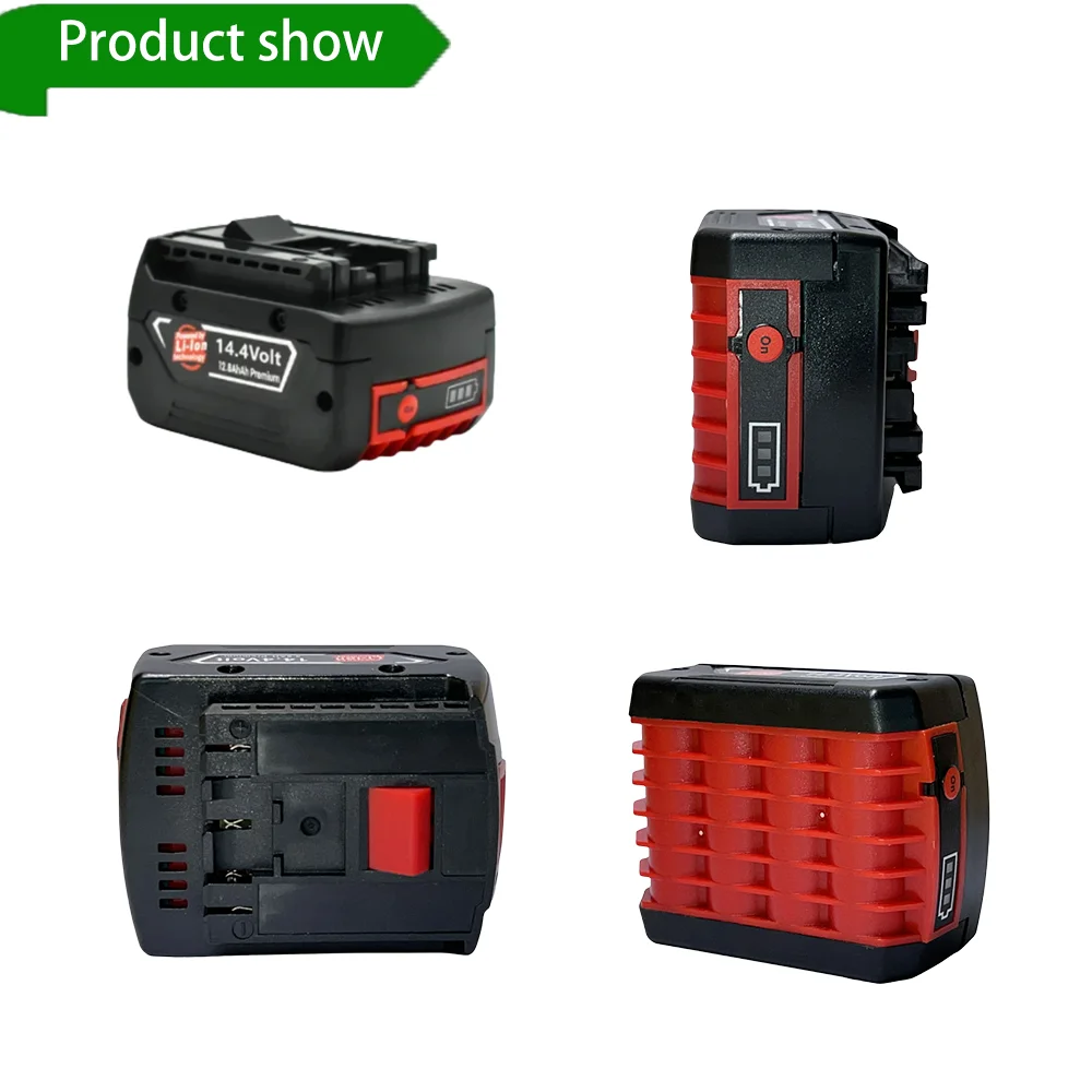 

Аккумулятор Li-ion 14.4В 9800мАч для Bosch BAT614 (замена BAT607, BAT614G) с зарядным устройством 40M+ и зарядным устройством, последняя версия