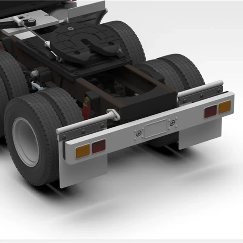 Simulation Kunststoff 3-Farben-Lichtblätter Rücklichtstück für 1/14 Tamiya RC Muldenkipper King Hauler 56344 56301 Autozubehör