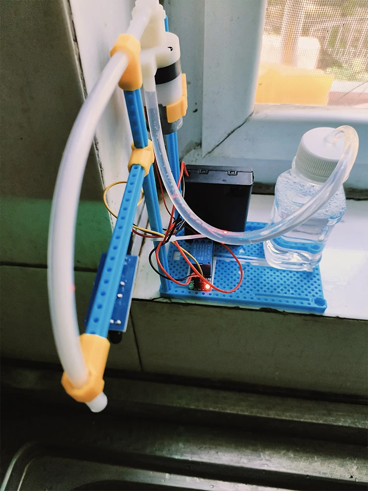 Máquina de limpieza automática de líquidos para niños, juguete científico, tecnología, Kit de rompecabezas de física, juguetes educativos para niños, juguete de aprendizaje