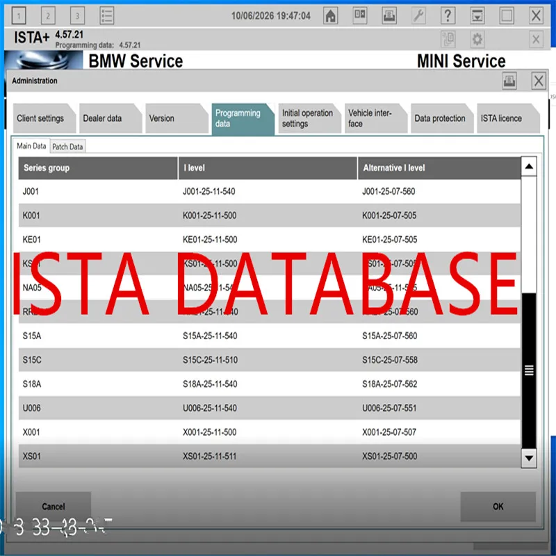 2026 B- ista V4.57.21 full version diagnostic software database car programming pc history program map Circuit diagram Parts