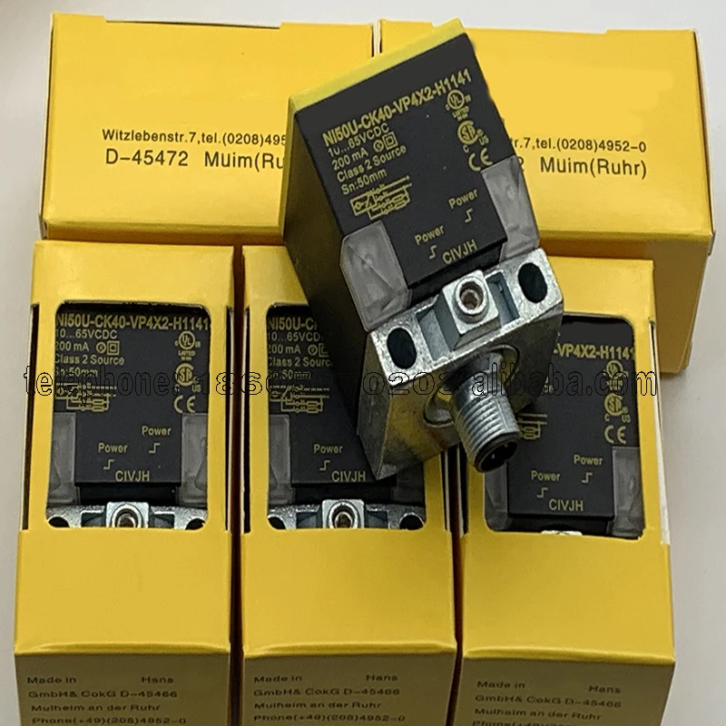 

In Stock New Proximity Switch Sensor NI50U-CP40-AN6X2-H1141/AP6X2 High Quality Seller One-year Warranty